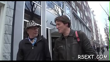 Lewd Chap Gets Out And Explores Amsterdam Redlight District