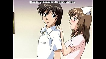 Cute Hentai Nurse Fucked On The Floor