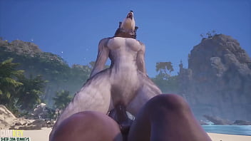 Furry Bitch Fuck Big Cock Big Cock Guy 3D Porn Wildlife