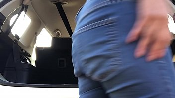 Piss Stop Urgent Outdoor Roadside Pee And Cock Sucking By Asian Girl Tina In Blue Jeans