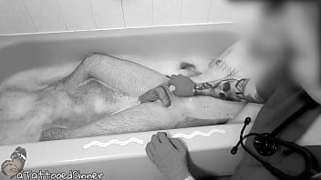 Naughty Nurse Makes Her Patient Cum During Bath Time