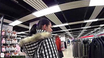 Two Girls On Public Have Sex For Shopping Free