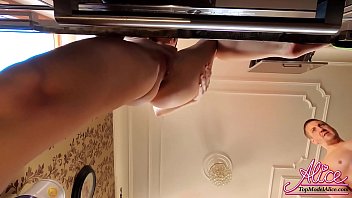 Brunette Blowjob Dick Pussy Licking And Hard Pussy Fuck In The Kitchen