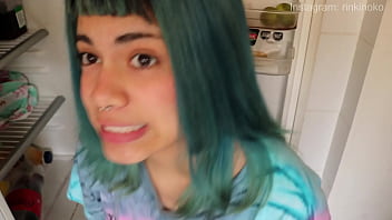 Chica Rara Hace Oral A Un Dildo Con Mermelada Xd