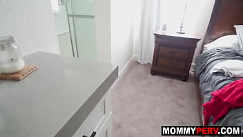 Hot Milf Step Mom Invites Stepson To Bathroom And Sucks His Dick