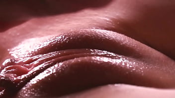 Slow Motion Extremely Close Up Sperm Dripping Down The Pussy