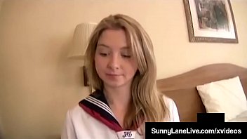American Student Sunny Lane Pussy Fucked By Horny Asian