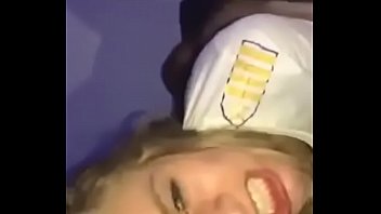 Blonde Bitch In A Threesome With College Buddies