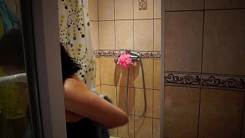 I Installed A Hidden Camera In The Shower Of My Girlfriend And Pee How She Washes Fetish Voyeur