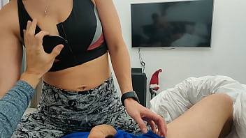 Wife Come Back After Gym So Horny