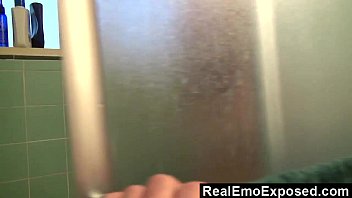 Surprising His GF Masturbating In The Shower