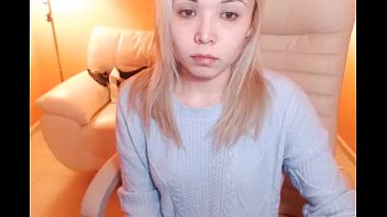 Confused Depressed Blonde Bitch Is Waiting For Your Cum On Her Beautiful Face