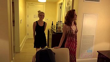 H With Two 18 Year Old Pornstars Who Get Naked And Have Fun