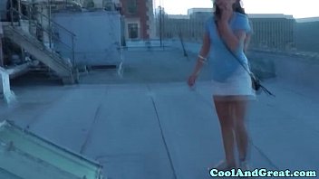 Roleplay Babe Squirted With Cum Outdoors