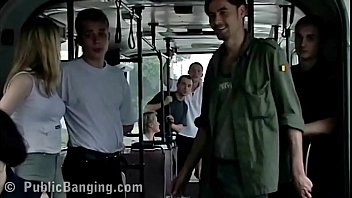 Public Bus Passenger Witness An Extreme Lovers Fucking In Front Of Them
