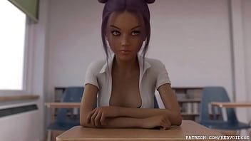 Unruly Students By Redvoidcgi Futanari Fucks Herself In Public Classroom