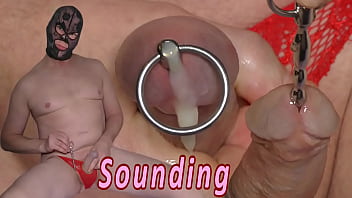 Sounding With Cumshot Urethral Inserting Toy Kinky BDSM From Holland