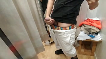 I Chase An Unknown Woman In The Clothing Store And Show Her My Cock In The Fitting Rooms