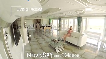 Nannyspy Caught On The Phone And Blackmailed Into Sex