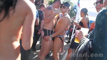Nude In San Francisco Does The Folsom Street Fair 2013