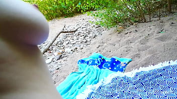 Young Horny Couple Fucks By The River Risky Public Sex Amateur Couple Triss Witch