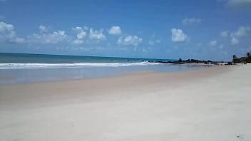 Clara Brazil Peladinha Na Praia Deserta