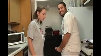 Step Brother And Sister Blowjob In The Kitchen
