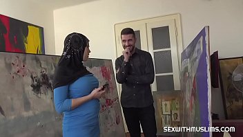 Busty Muslim Negotiates With Sex